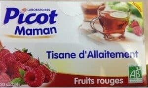 Picot Picot Maman Allaitement - Fruits Rouges - X20 Sachets packshot