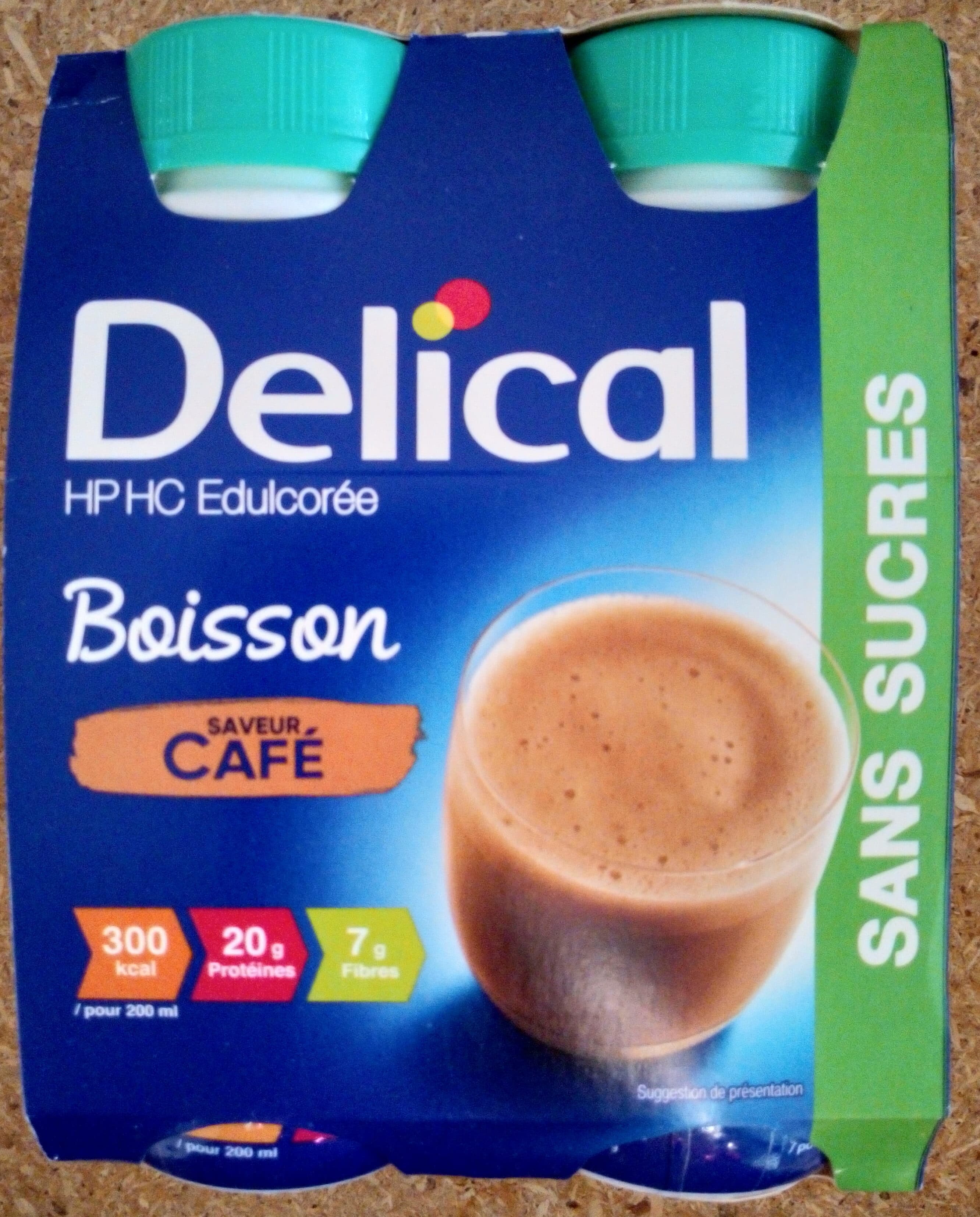 Delical Boisson saveur Café packshot