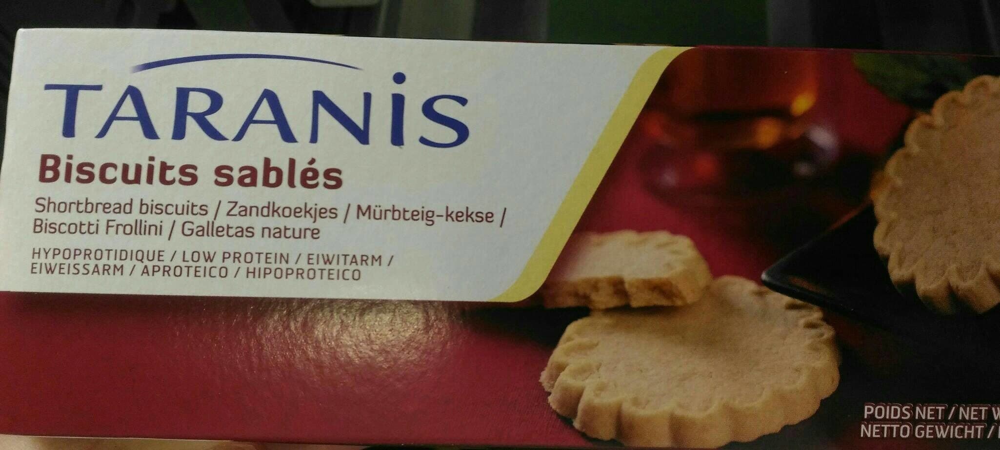 Taranis Biscuits sablés packshot