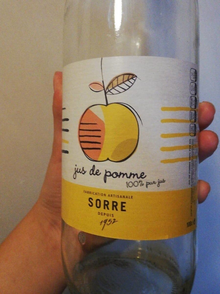 Cidre Sorre Jus de pommes packshot