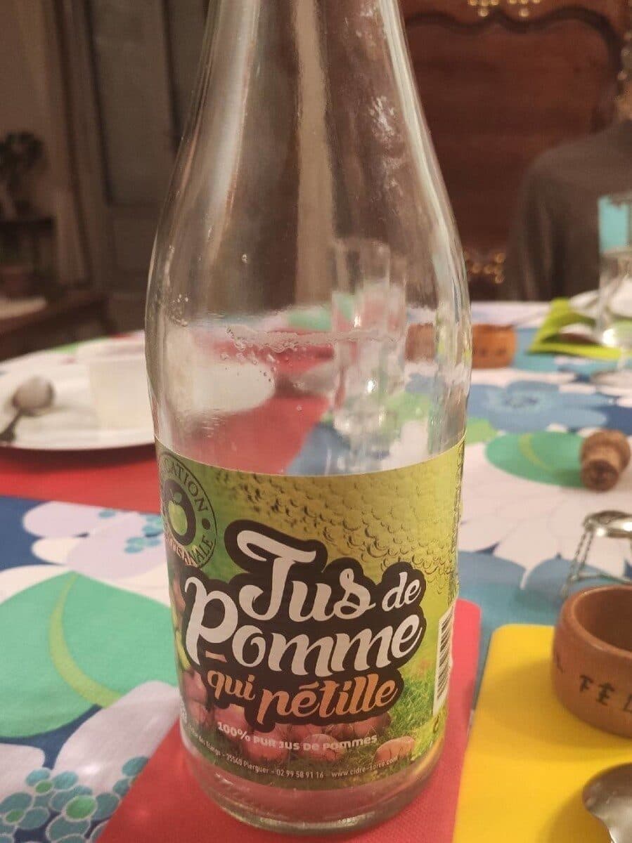 Cidre Sorre Jus de pomme qui pétille packshot