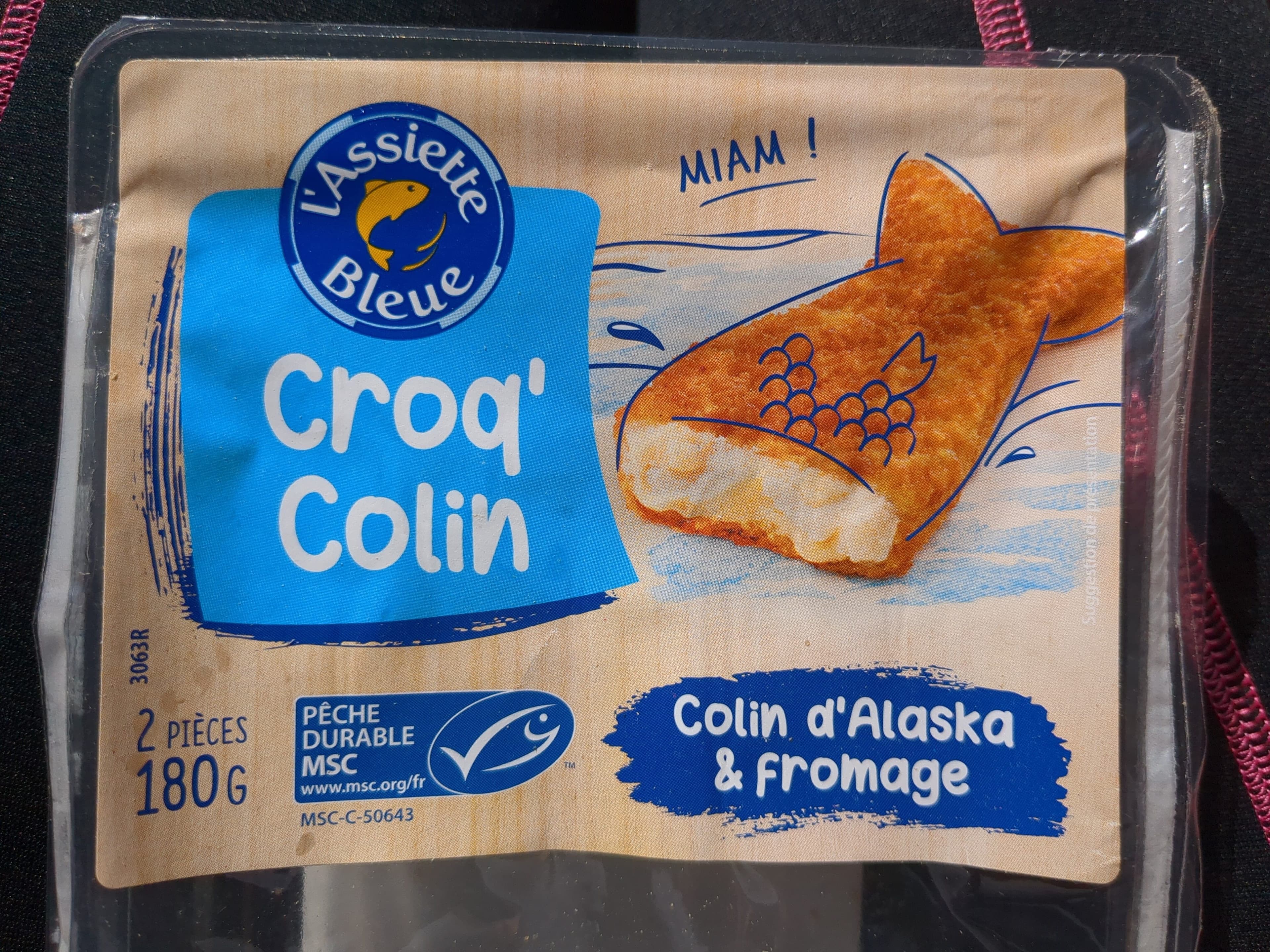 L'assiette Bleue Croq Poisson From.X2 A.bl, packshot