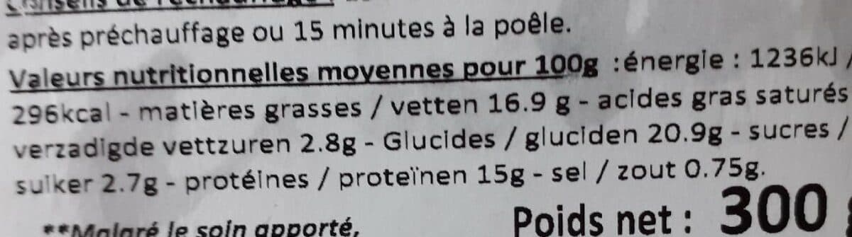 Bleu Vert Nuggets saumon bio packshot