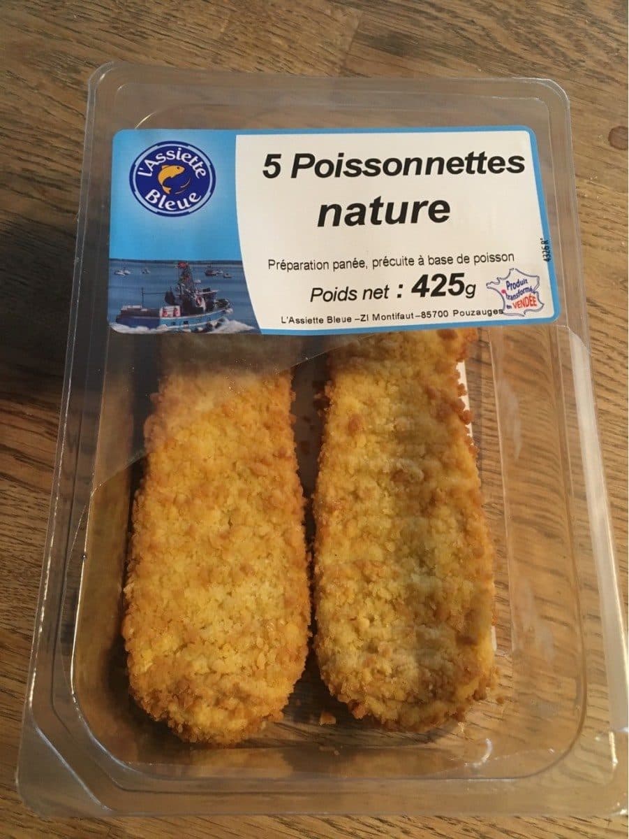 L'assiette Bleue 5 poissonette nature packshot