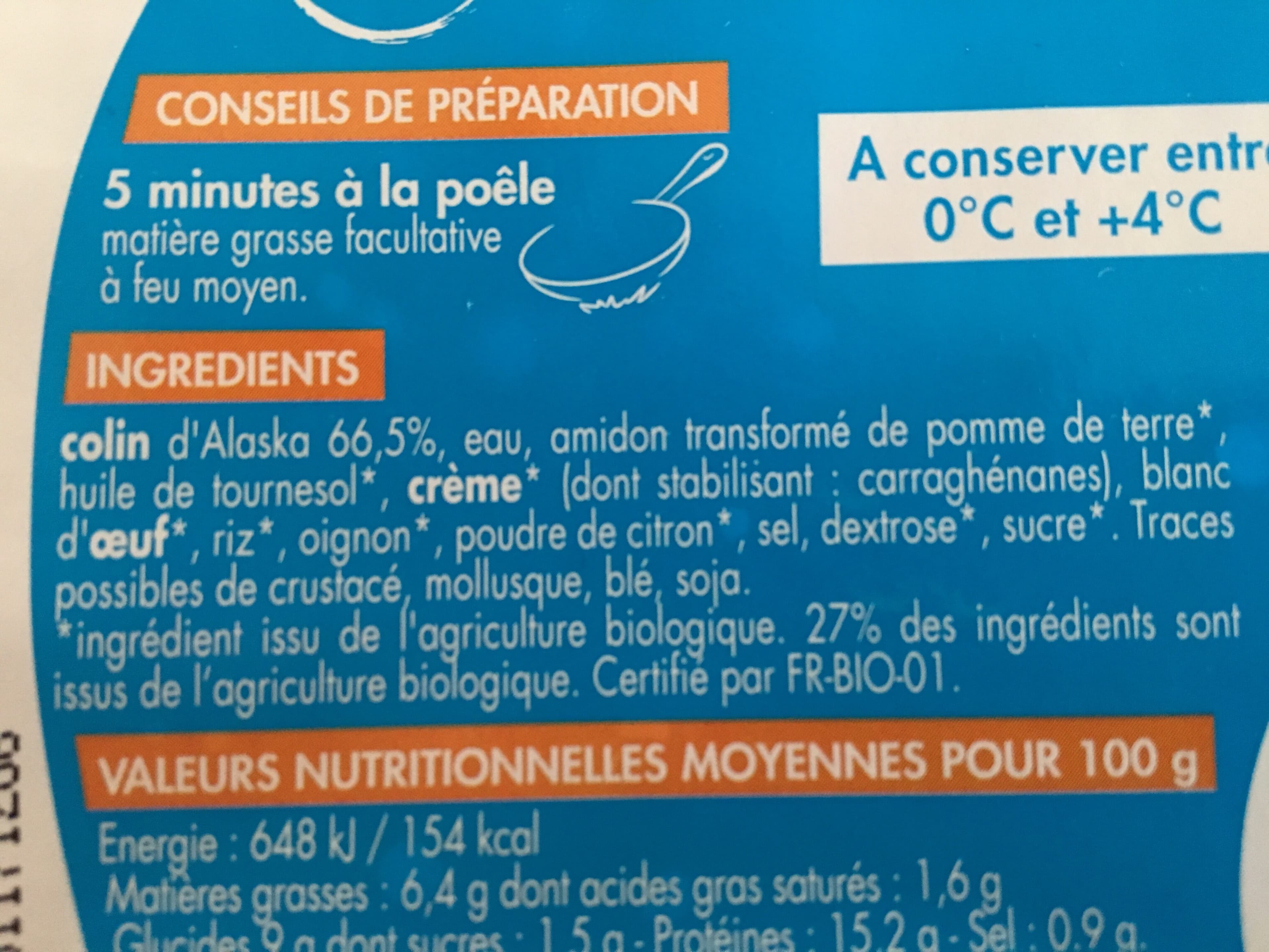 Bleu Vert Colin d'Alaska packshot