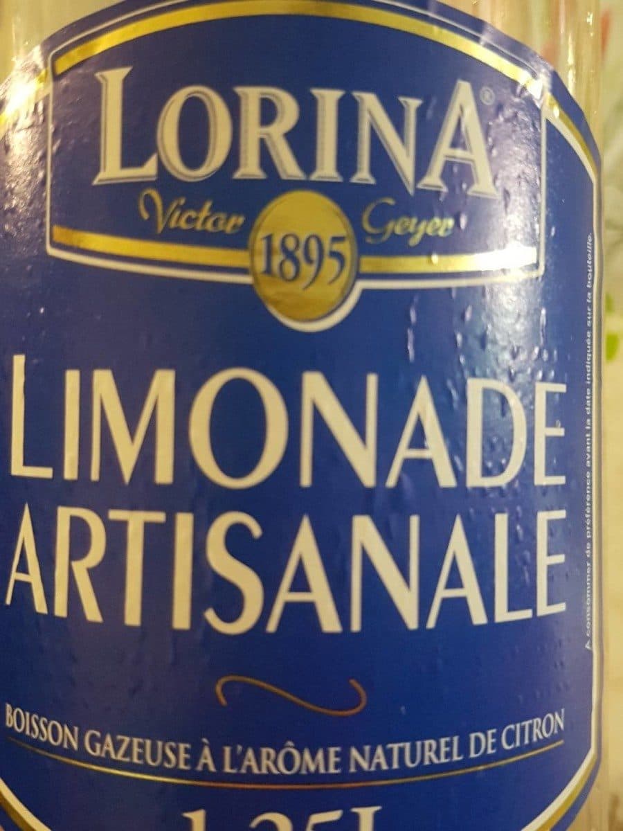 Lorina limonade artisanale packshot