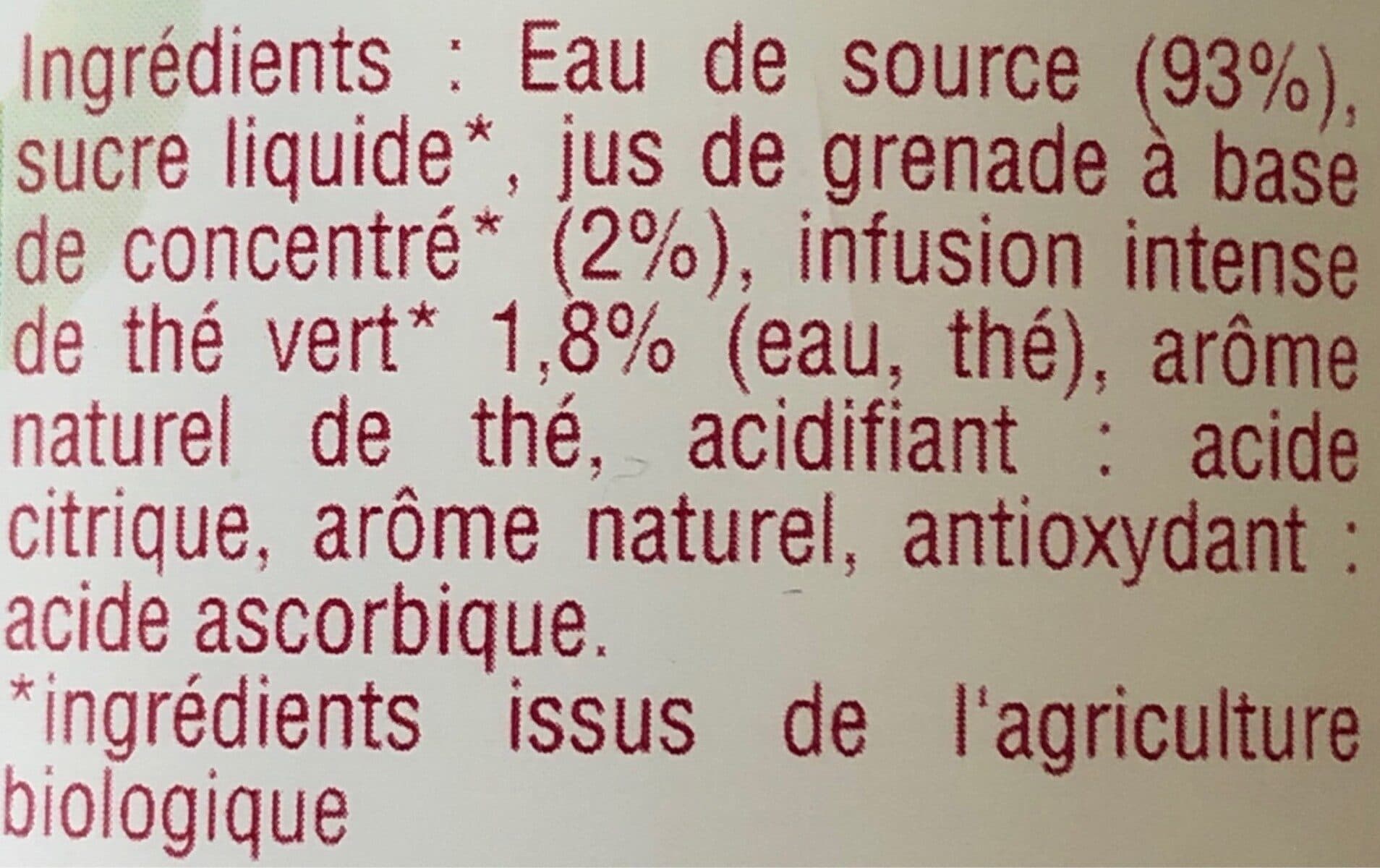 Geyer Frères Thé vert infusé glacé packshot