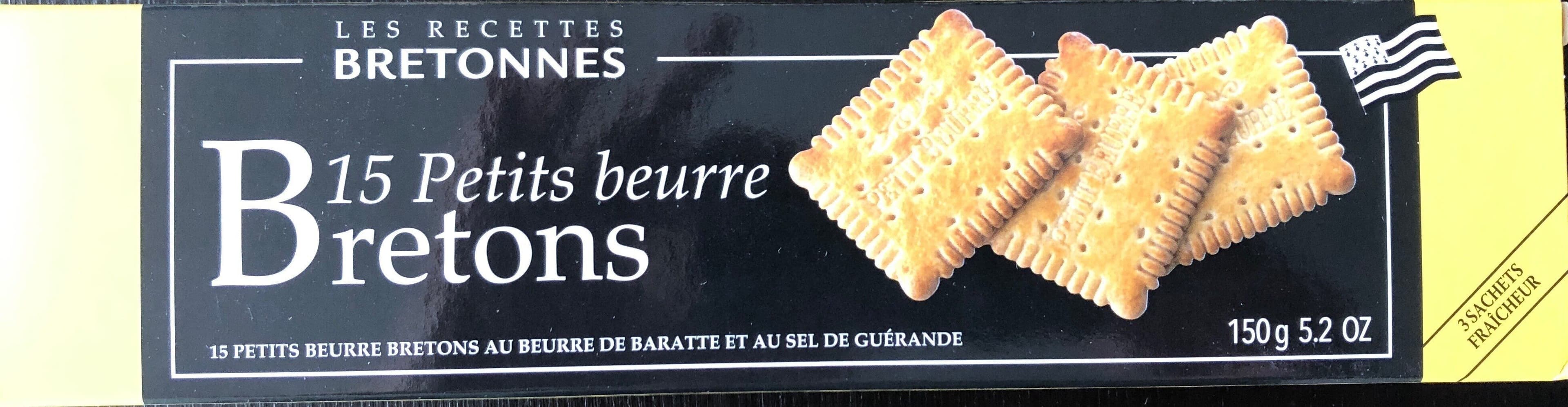 Open Food Facts 15 petits beurres bretons packshot