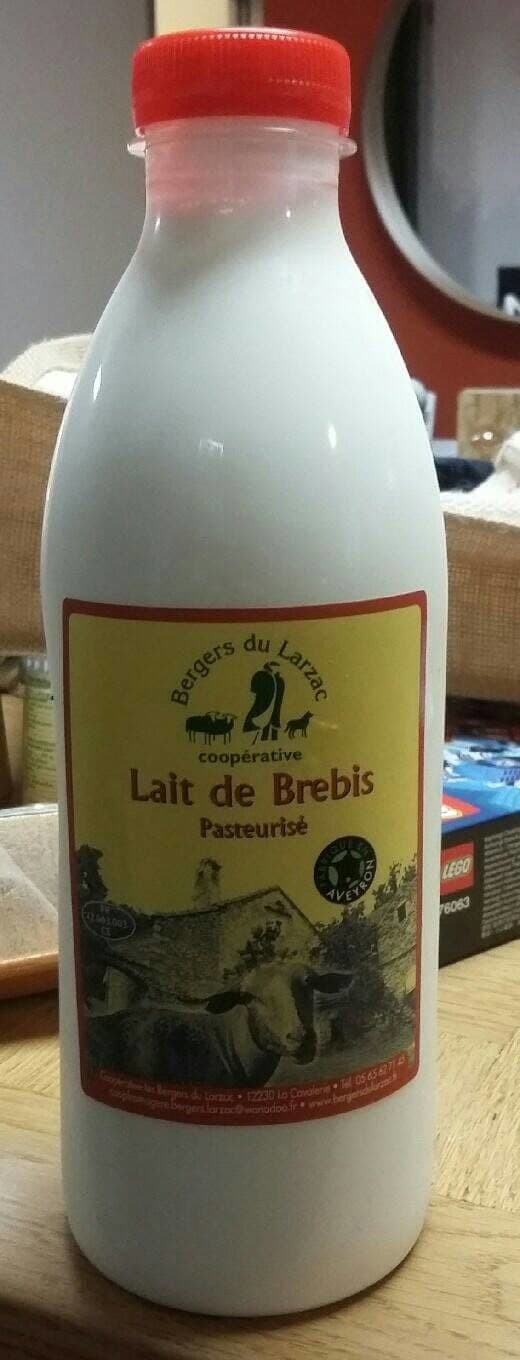 Bergers Du Larzac Lait de brebis pasteurisé packshot