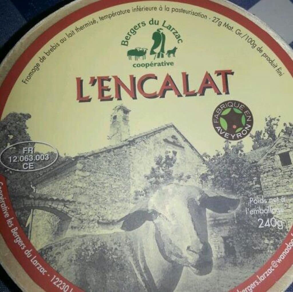 Coopérative Bergers du Larzac L'encalat packshot