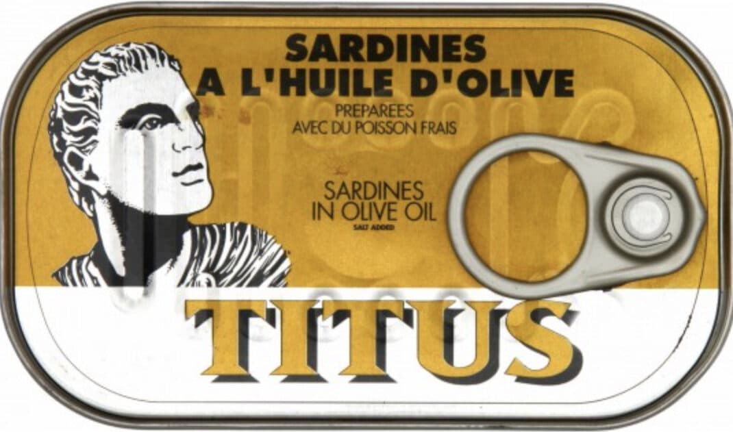 Titus Sardines à l'huile d'olive packshot