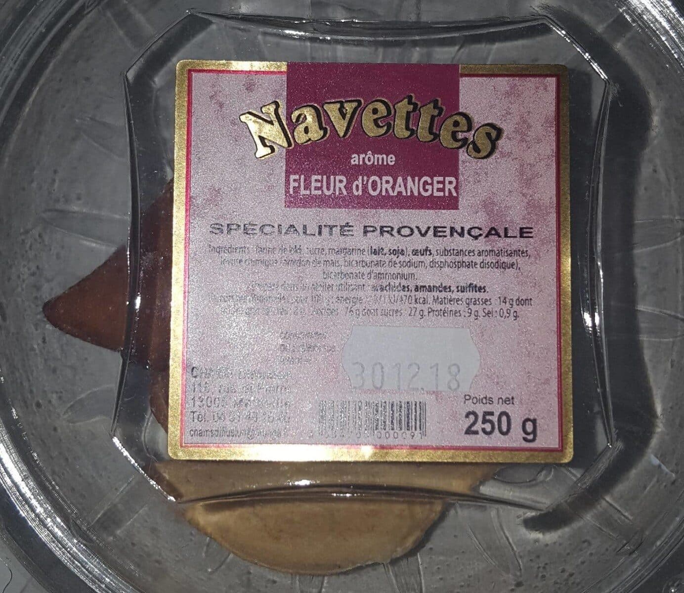 Open Food Facts Navettes arôme fleur d'Oranger packshot