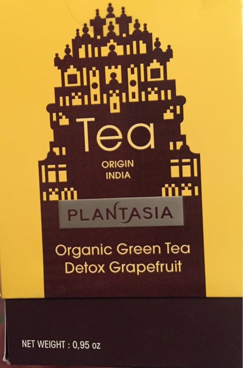 Plantasia Thé Vert Détox Bio Pamplemousse packshot