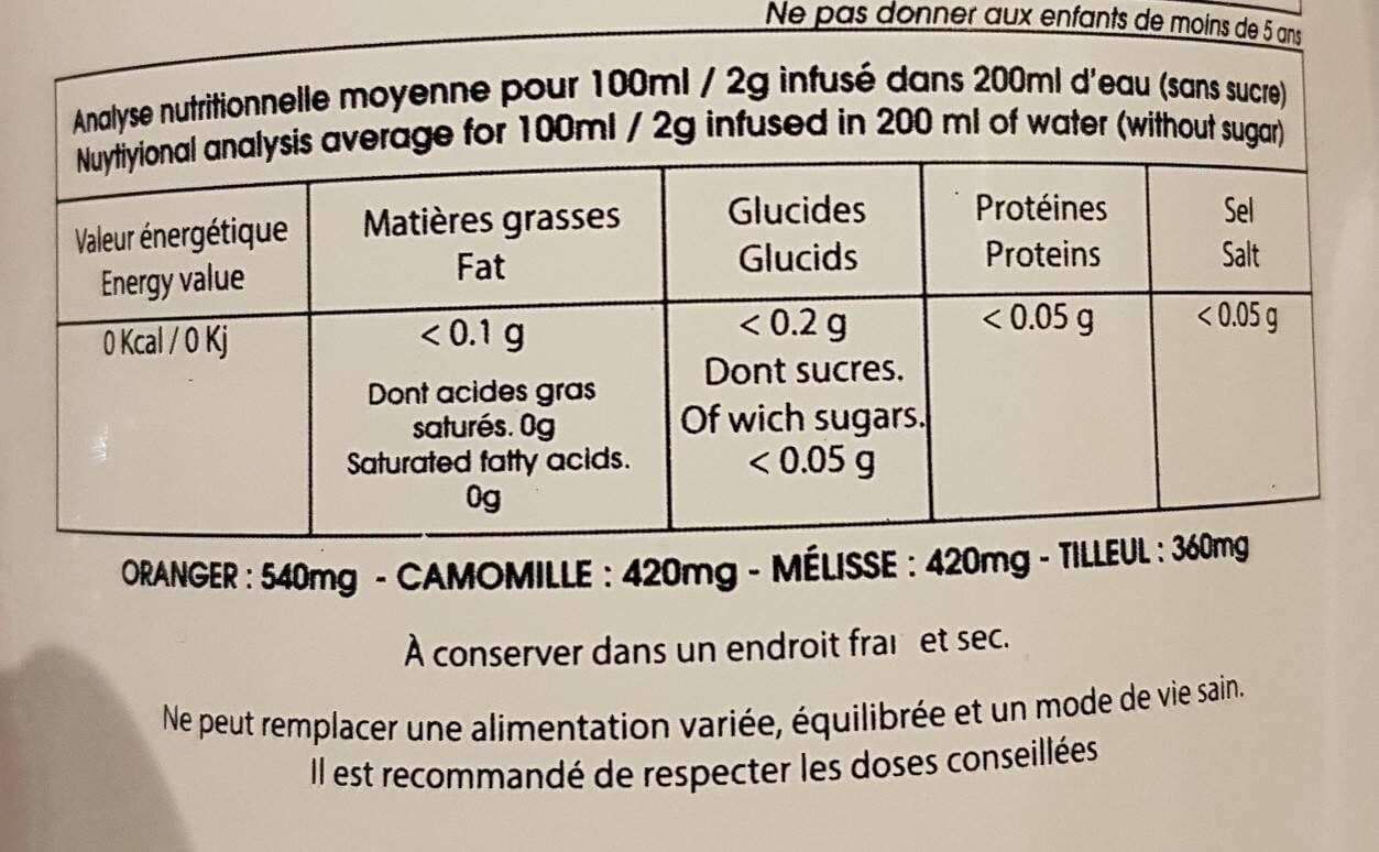 Provence d'Antan Provence D'antan Tisane Sérénité Bio packshot