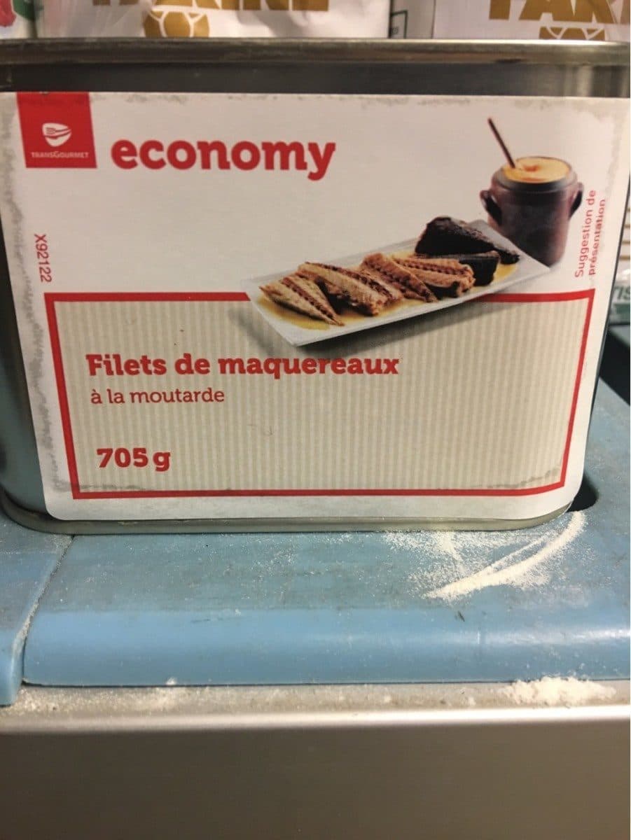 Transgourmet Filet de maquereaux à la moutarde packshot
