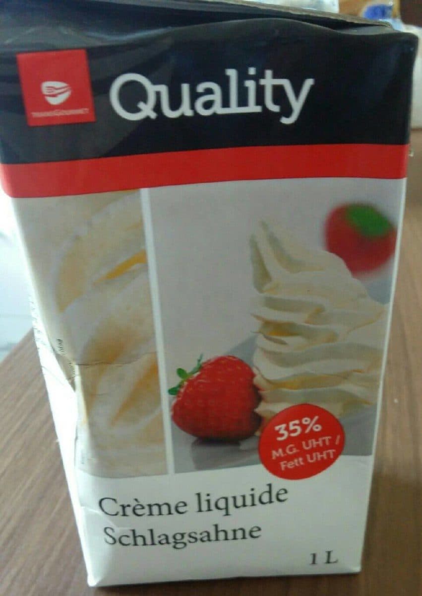 Transgourmet Crème liquide packshot