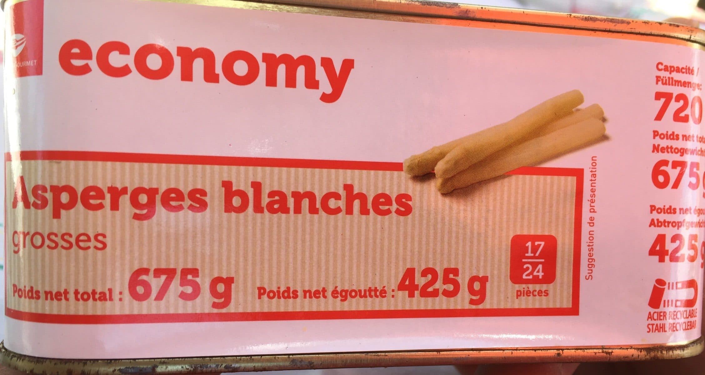 Transgourmet Asperges blanches grosses packshot
