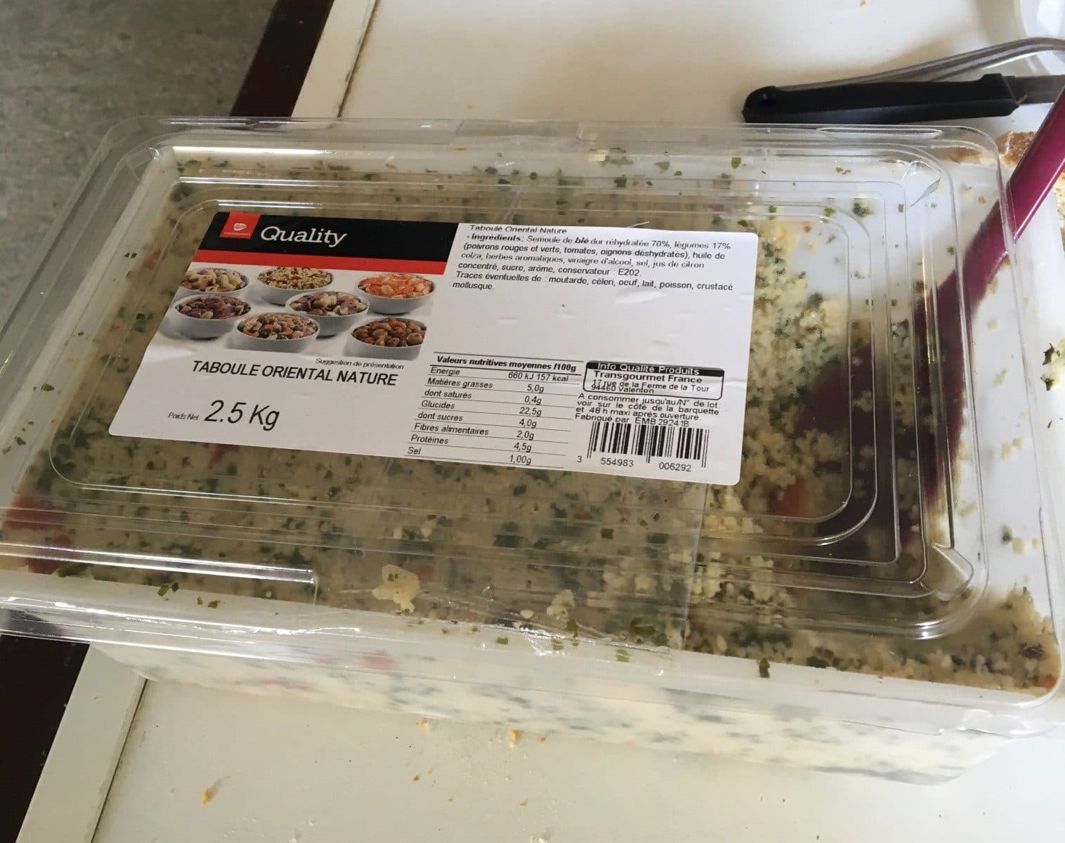Transgourmet Taboulé oriental nature packshot