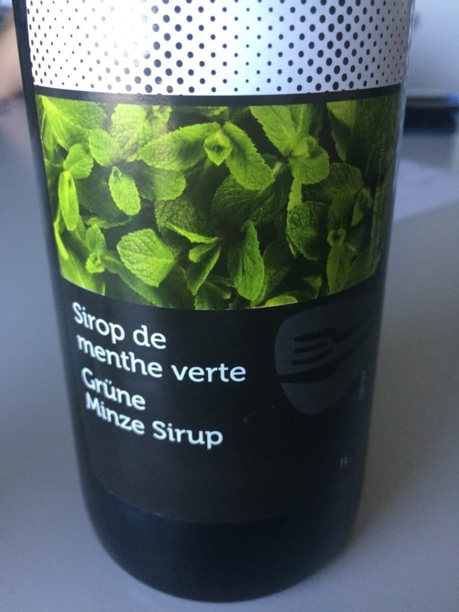 Transgourmet Sirop menthe packshot