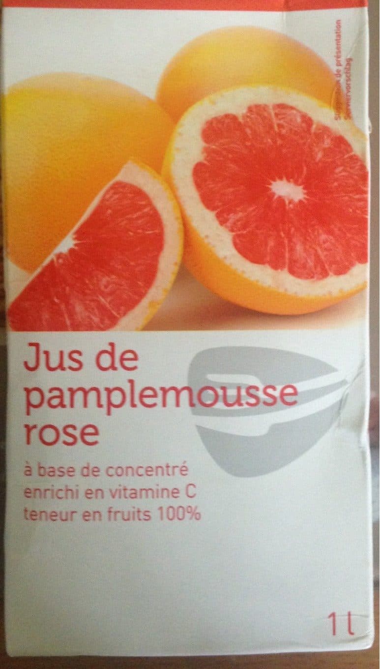 Inconnue Jus de pamplemouse rose packshot