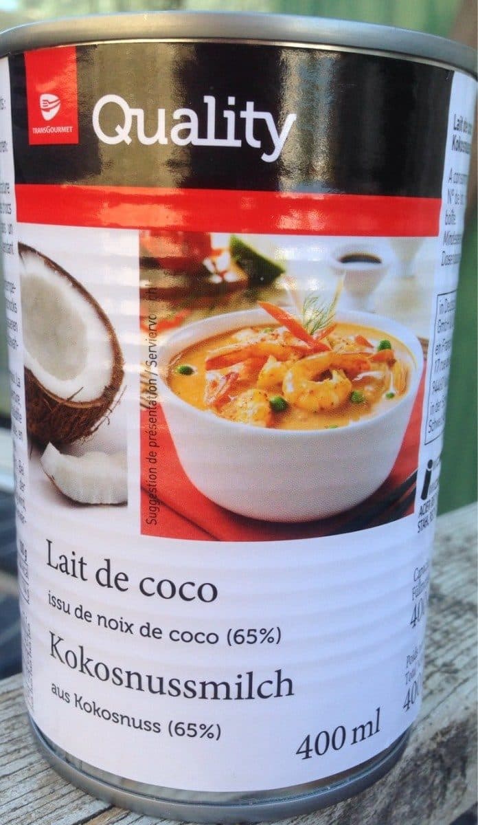 TransGourmet Quality Lait de coco packshot