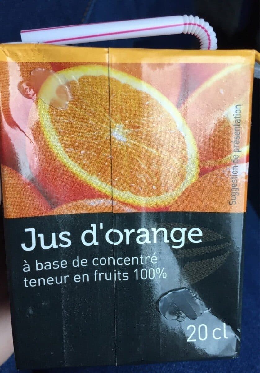 Sans marque Jus d'orange packshot