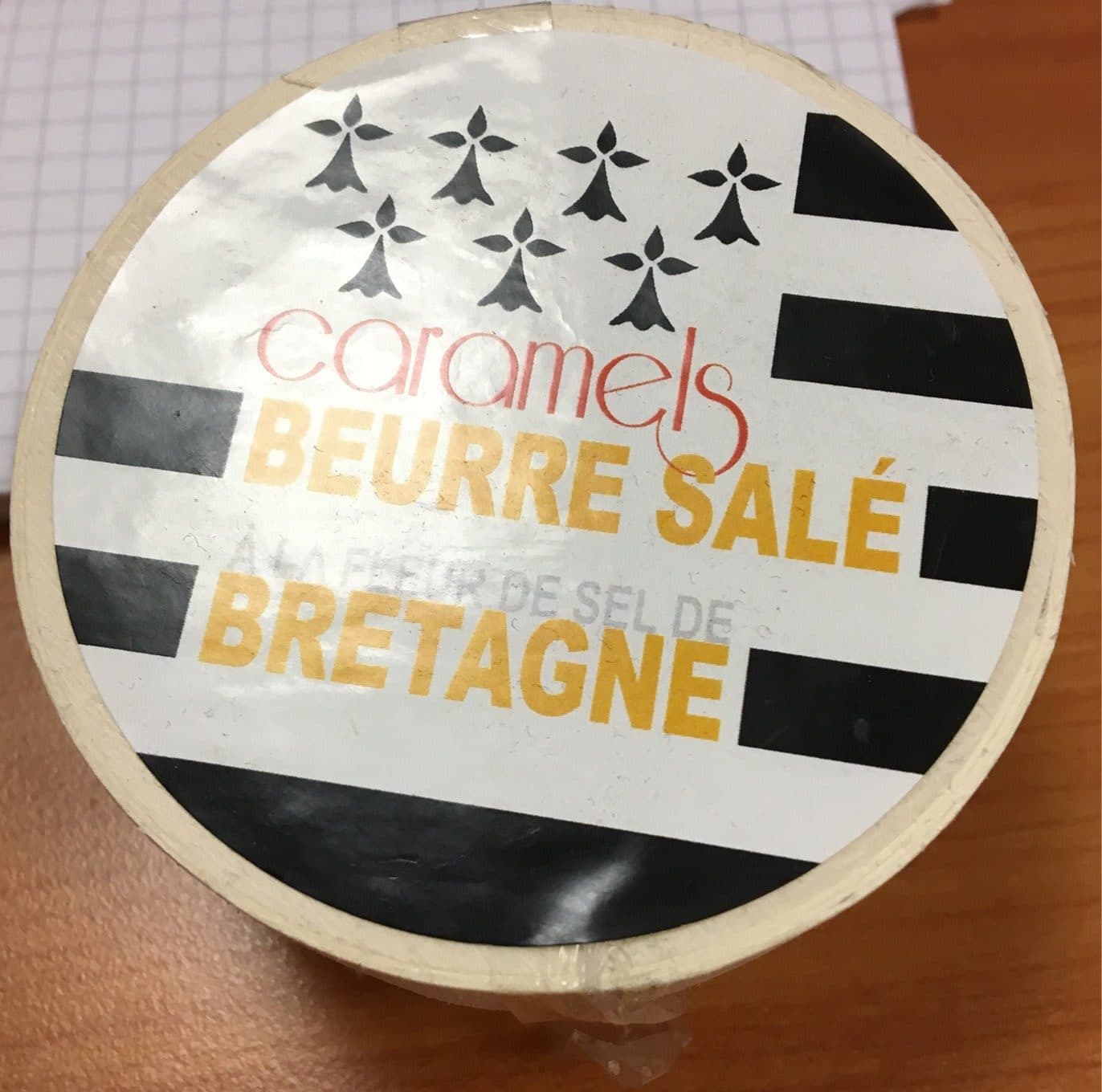 DV sas Caramel au beurre salé et fleur de sel de bretagne packshot