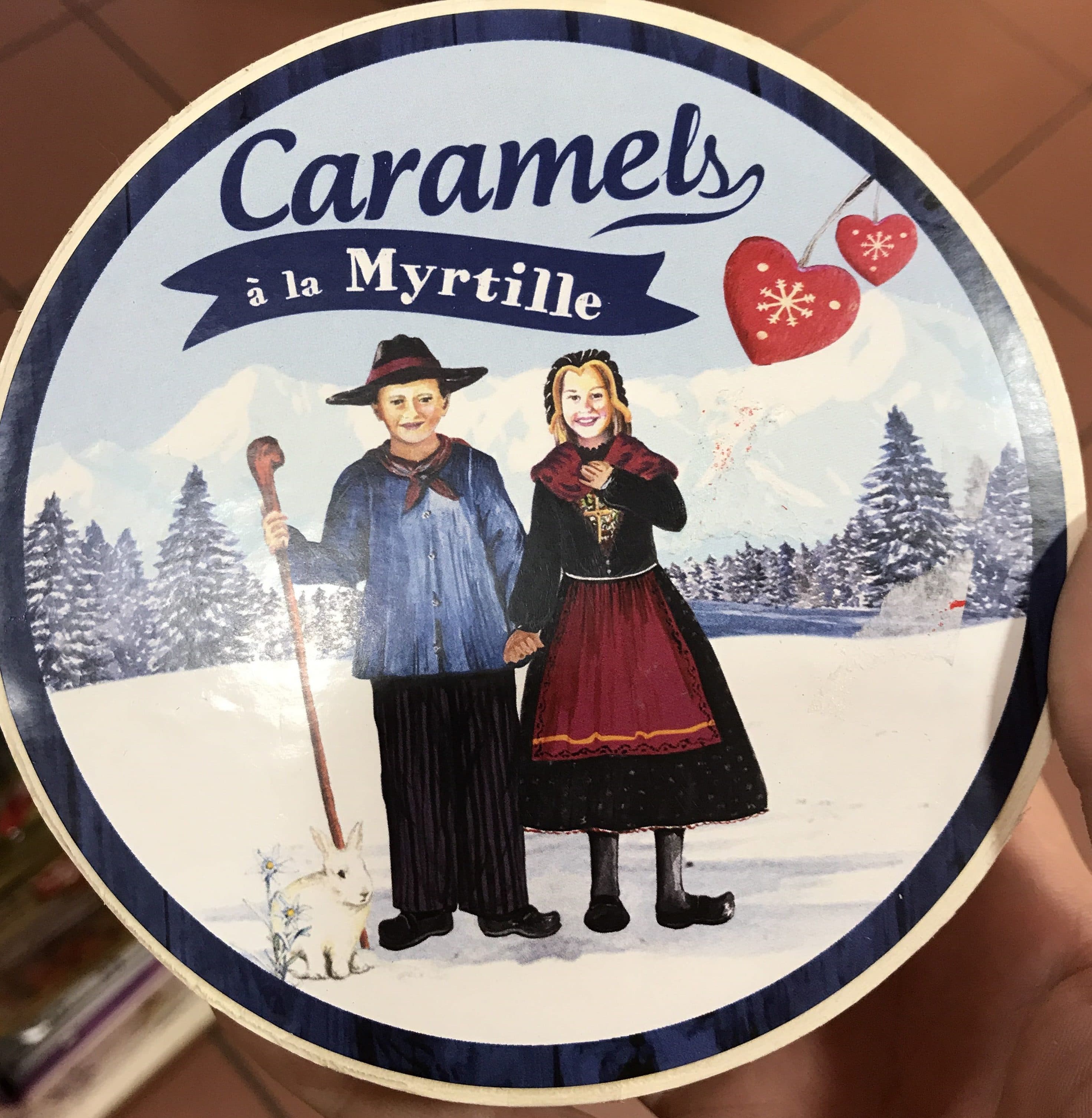 DV SAS Caramels à la myrtille packshot
