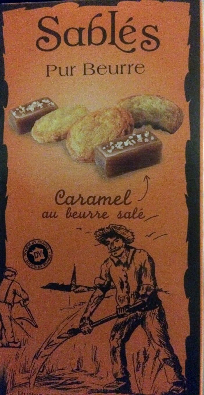 DV SAS Sablés Pur beurre Caramel au beurre salé packshot