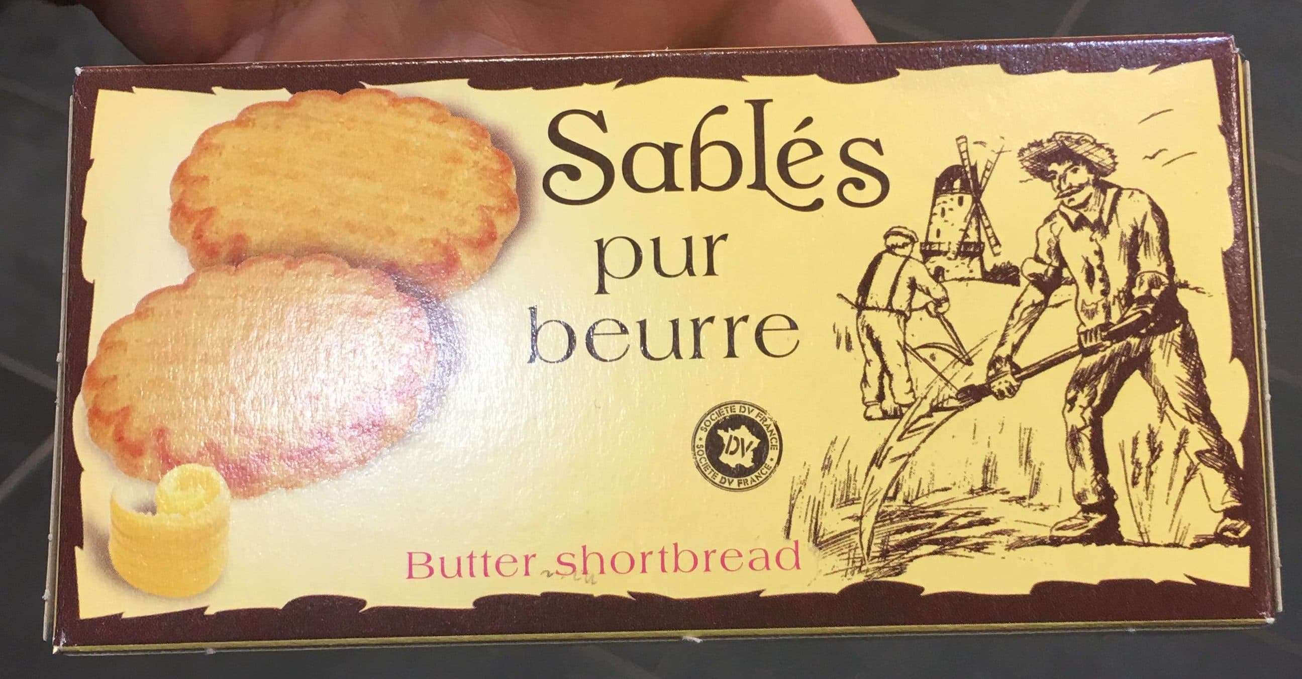 DV SAS Sablés Pur Beurre packshot