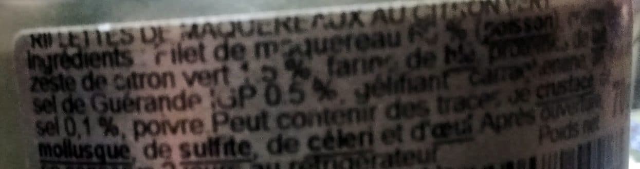 Conserverie des Saveurs Rillettes de Maquereaux au Citron Vert packshot