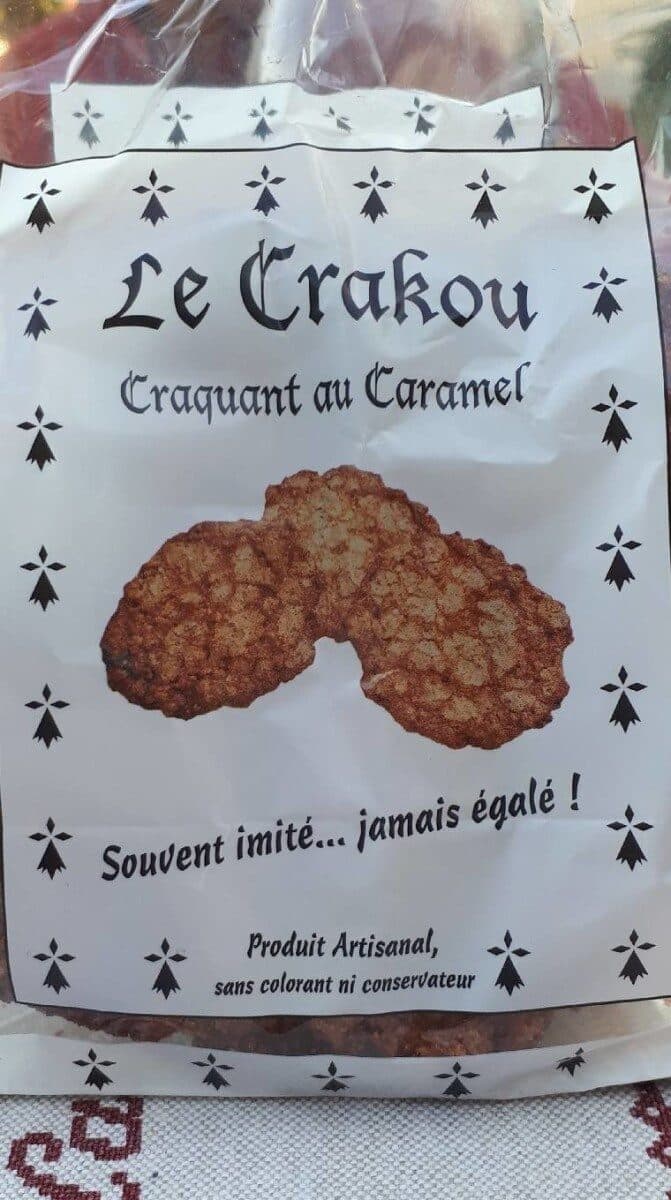 Biscuiterie de concarneau Craquant au Caramel le Crakou packshot