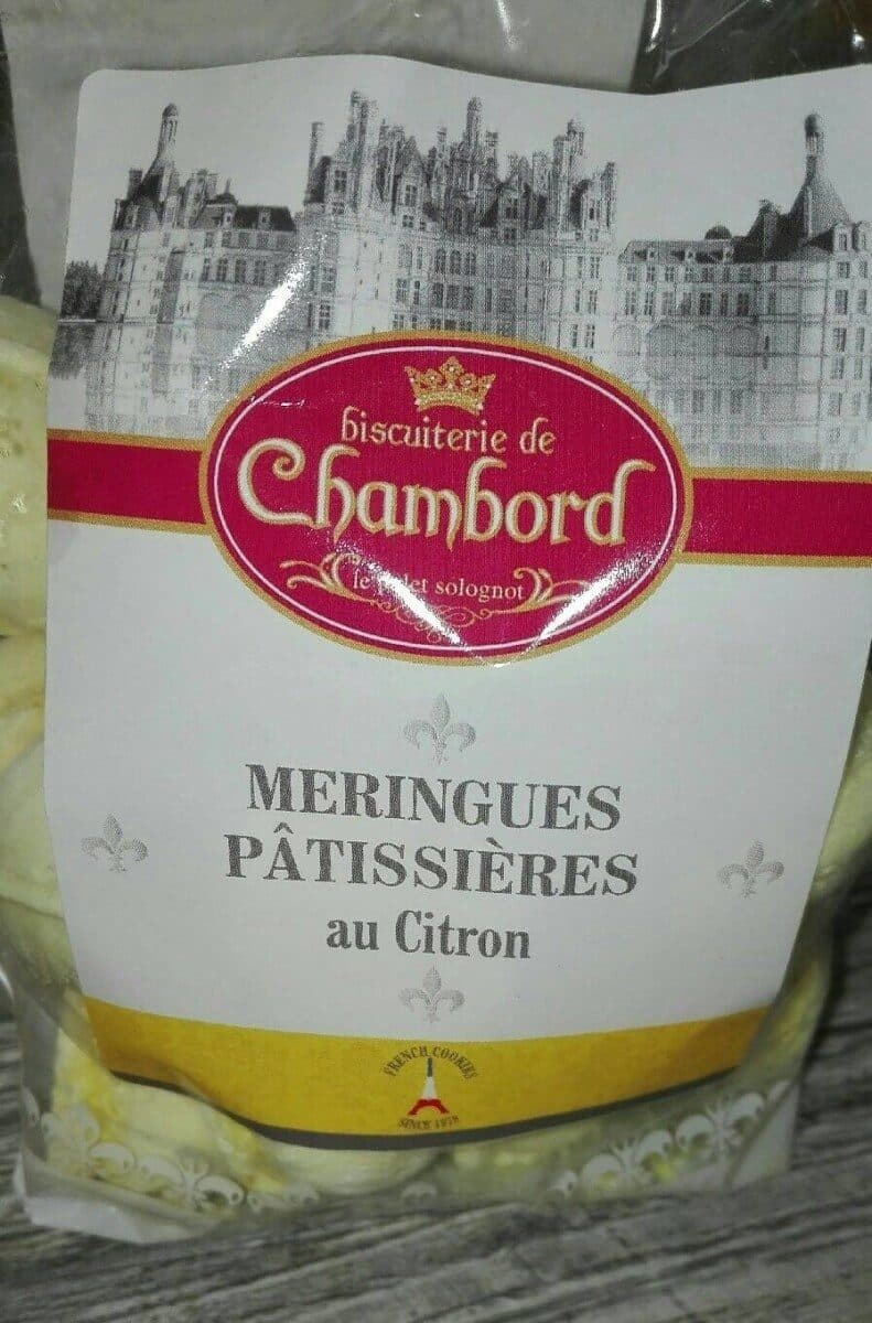 Biscuiterie de Chambord Meringues patissieres au citron packshot