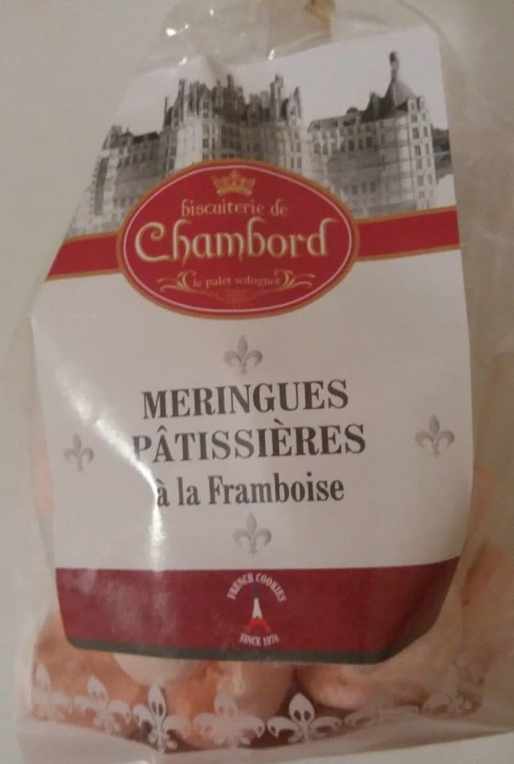 Biscuiterie de Chambord Meringues Pâtissières à la Framboise packshot