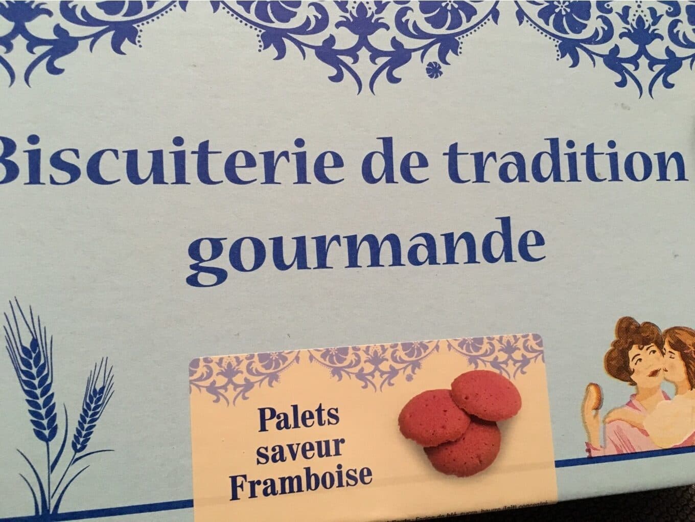Biscuiterie De Tradition Gourmande Palets saveur framboise packshot