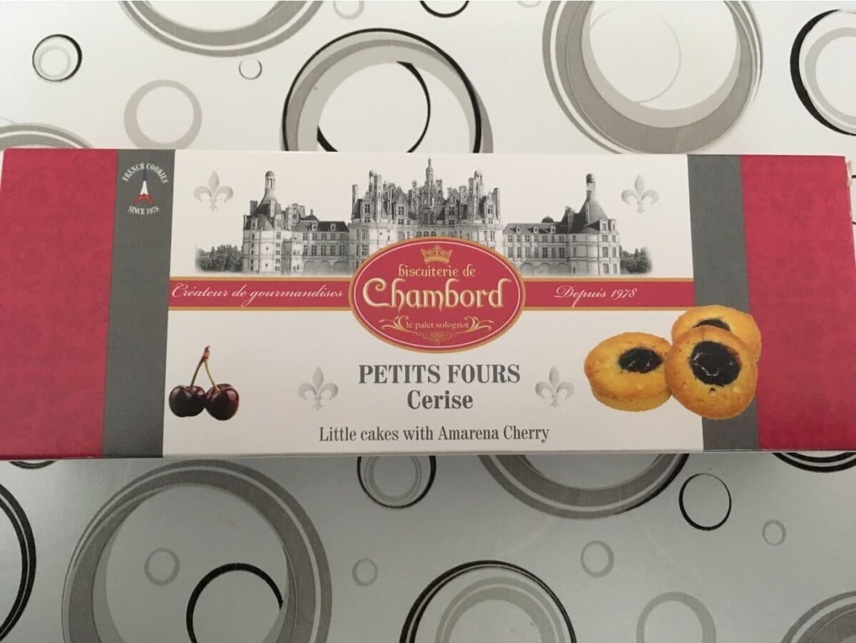 biscuiterie de chambord Petits fours cerise packshot