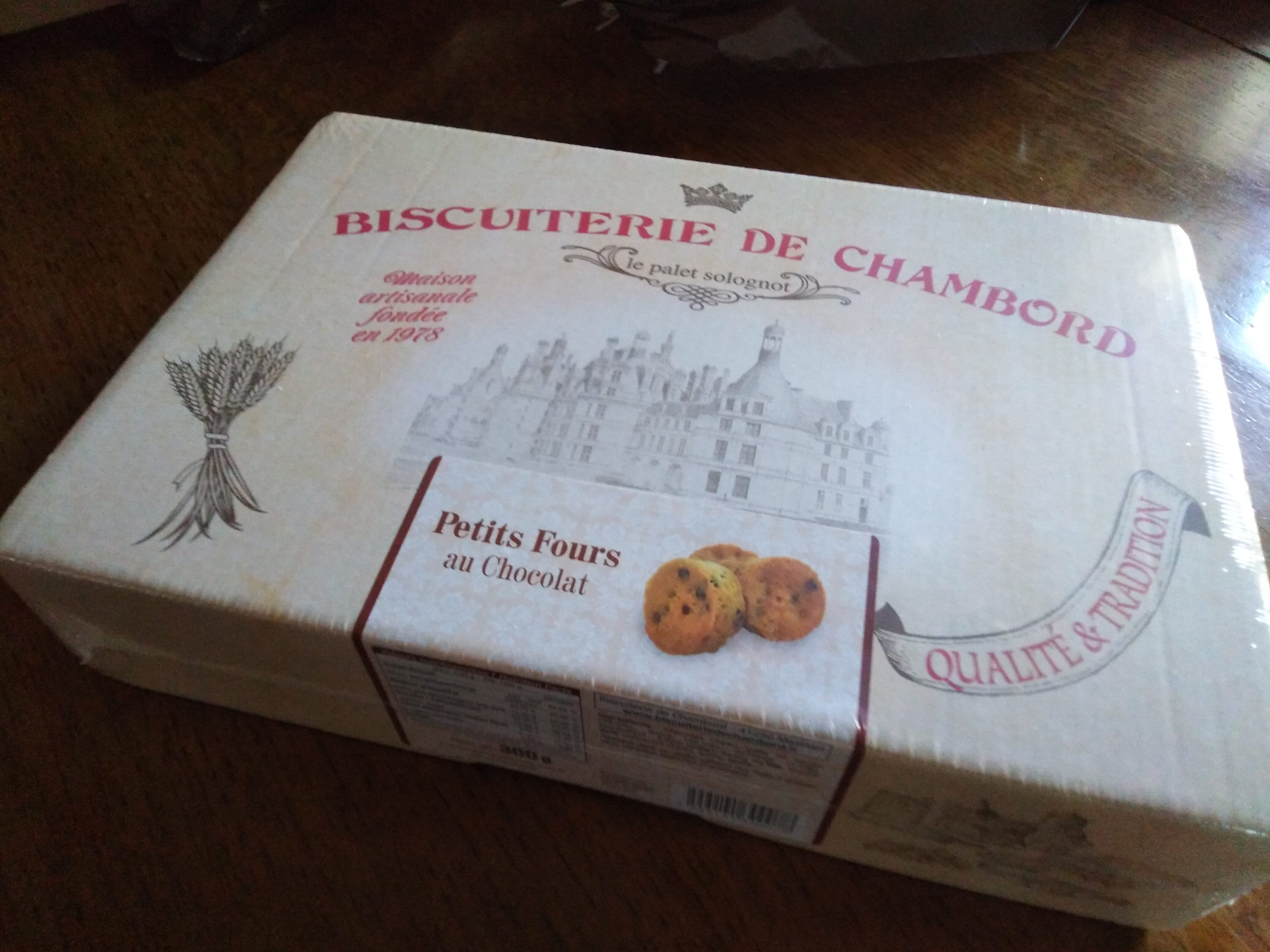 Biscuiterie de Chambord Petits Fours au Chocolat packshot