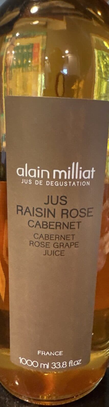 Alain Milling Jus De Raisin Rose Cabernet packshot