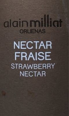 Alain Milliat Nectar fraise packshot
