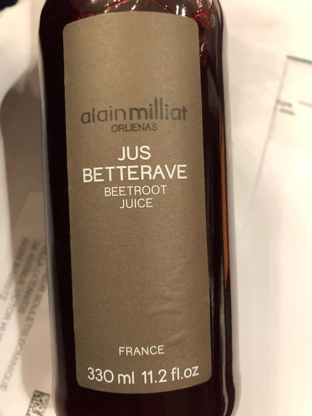 Alain milliat Jus De Betterave packshot