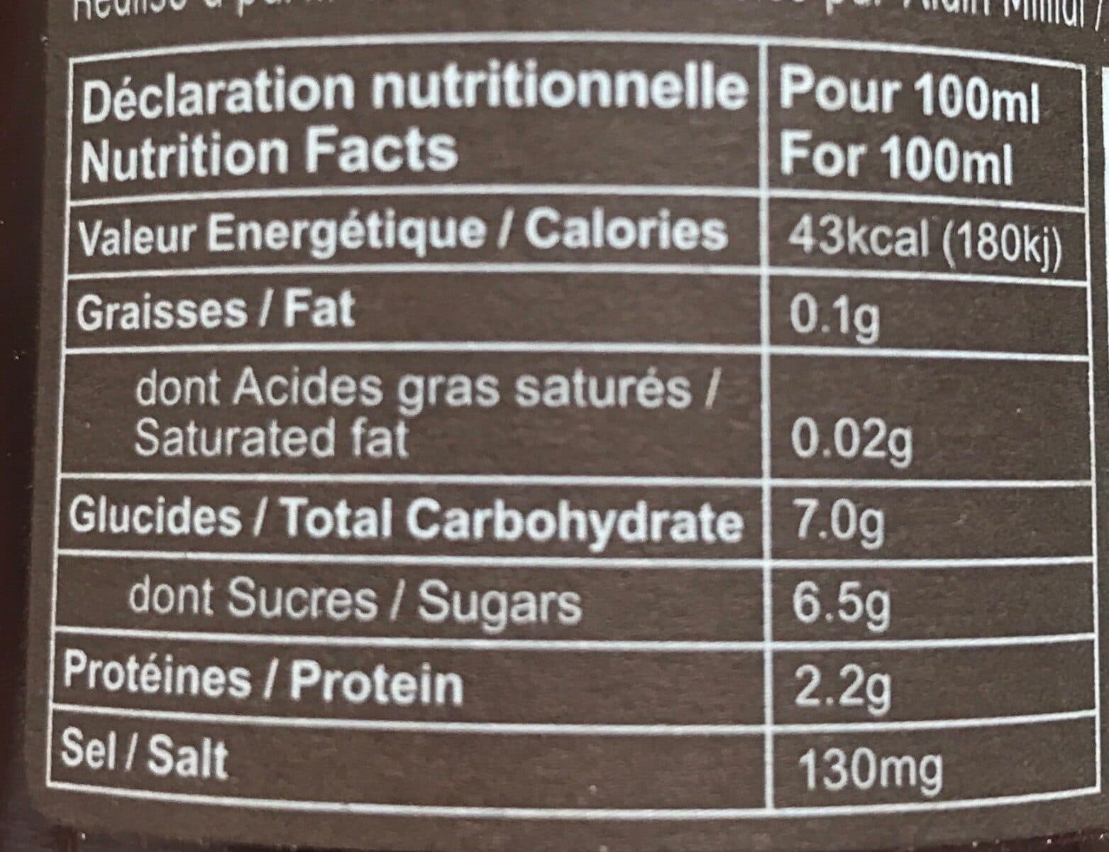 Alain milliat Jus De Betterave packshot