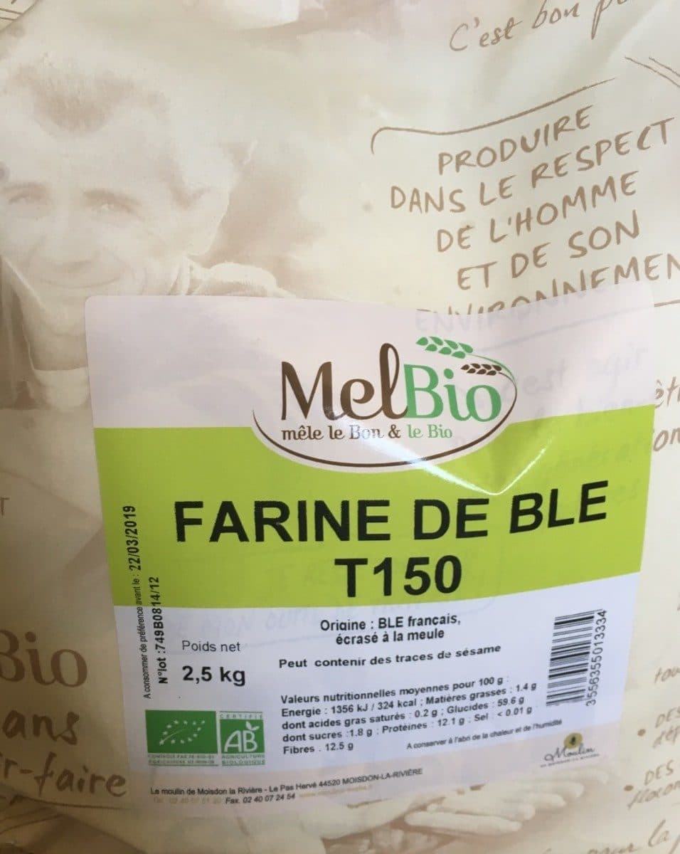 MelBio Farine de blé T150 packshot