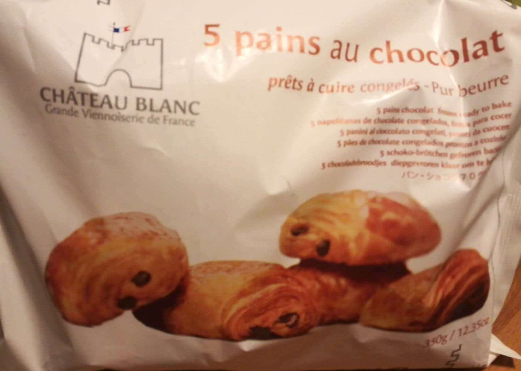 Château Blanc Pain au chocolat pur beurre packshot