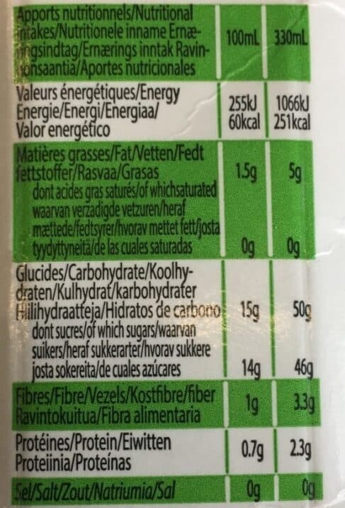 NU Nu Pineapple, Banana & Coconut Smoothie packshot