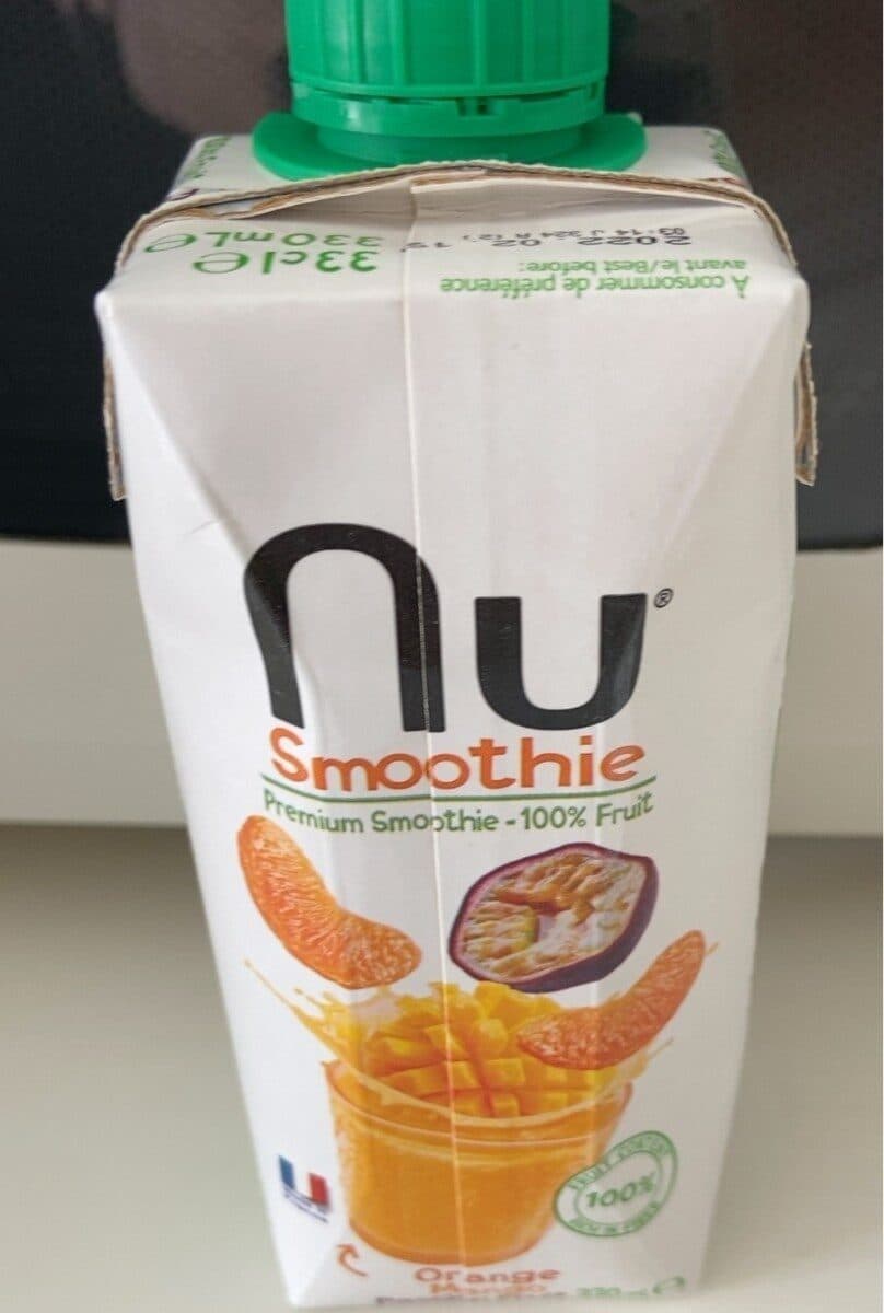 Open Food Facts Nu smoothie packshot