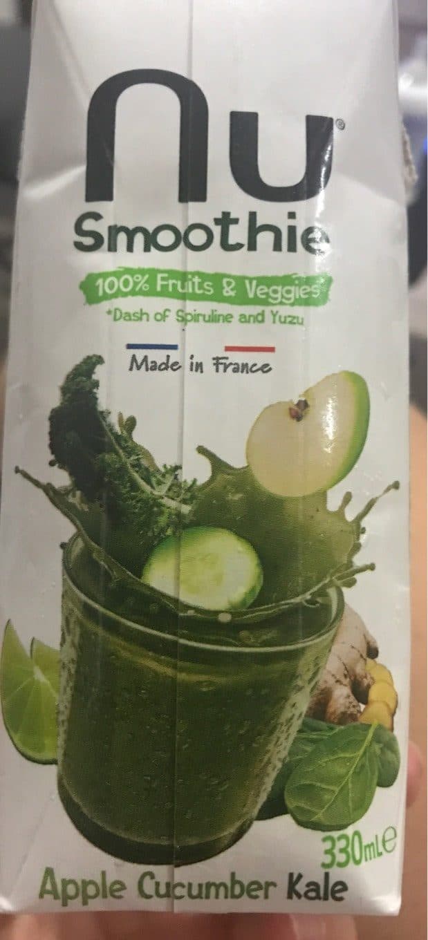 Nu Smoothie Smoothie Pomme Concombre Kale packshot