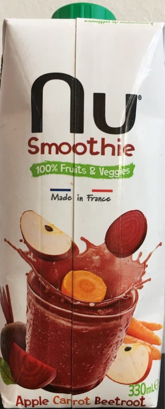 Nu Smoothie 100% fruits et légumes packshot