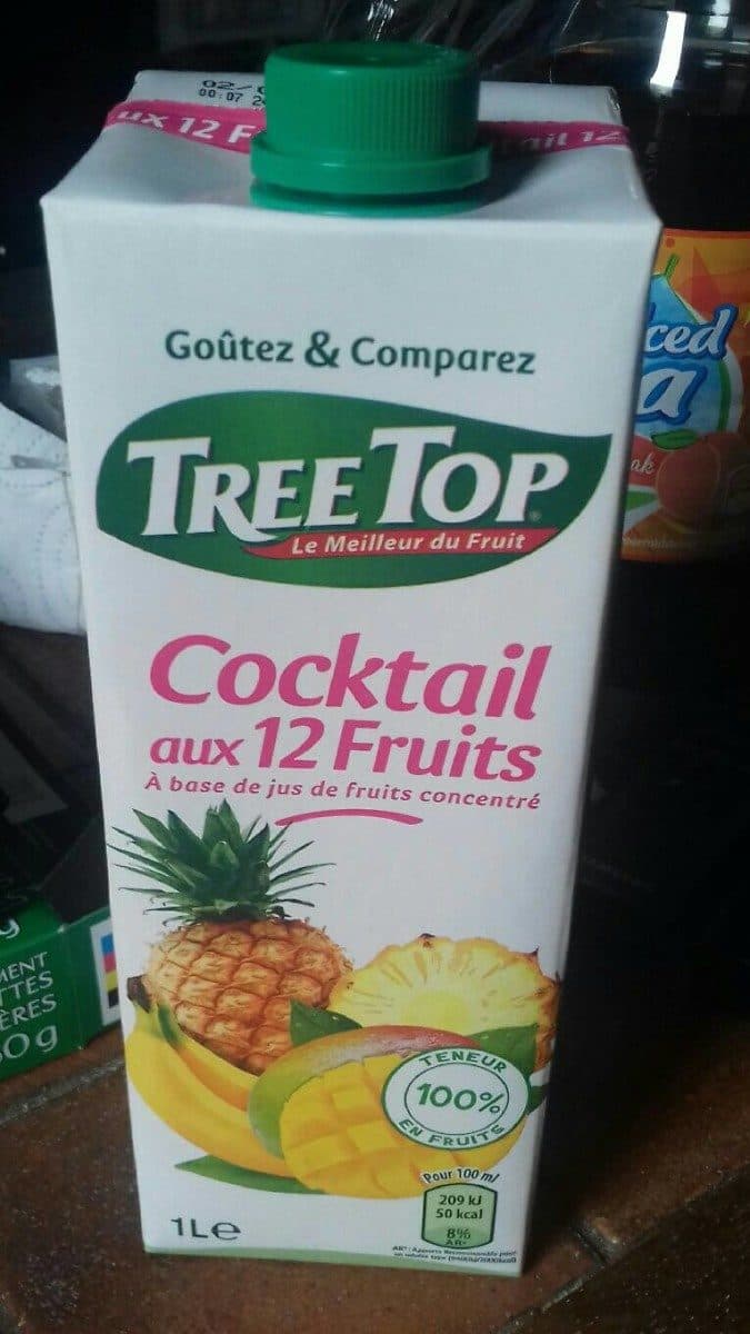 Open Food Facts Cocktail 12 fruits packshot