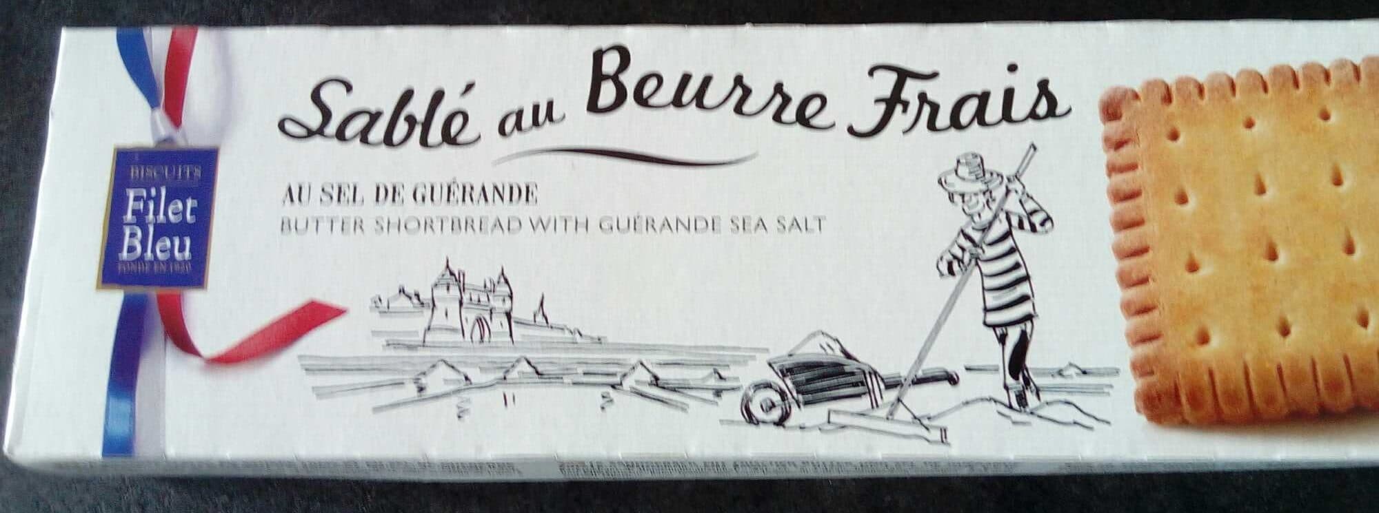 Filet bleu Sablés au beurre frais au sel de Guérande packshot