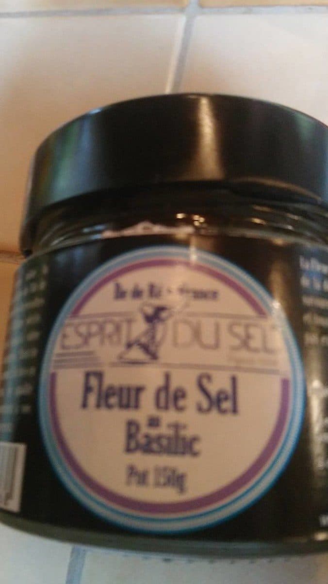 Open Food Facts Fleur de sel au basilic packshot